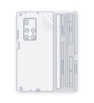 SChitec HUAWEI Mate X2 Uyumlu Fullbody Arka Kaplama Hidrojel Koruyucu Film