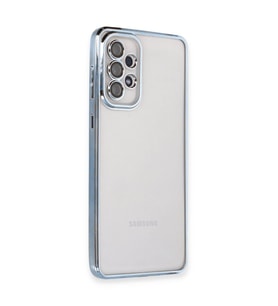 Northcity Samsung Galaxy A53 5g Kılıf Razer Lensli Silikon - Açık Mavi