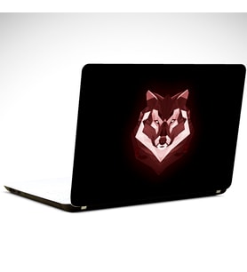 Kurt ve Tilki Laptop Sticker 15.4 inch (37X26CM)