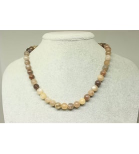 Güneş Taşı Royal Kolye 8mm (klipsli)