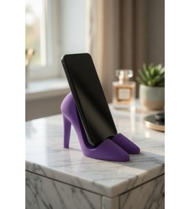 MYCRAFT3D Topuklu Ayakkabı Telefon Standı – Dekoratif Telefon Tutucu