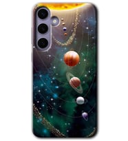 Galaxy S24 Plus Kılıf HD Desen Baskılı Kılıf - Cosmos