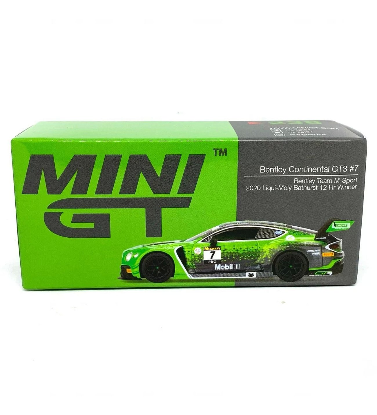 MINIGT 1/64 Bentley Continental GT3 完売品 Mini GT 1:64 Bentley Continental GT3 #7