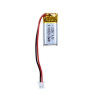 Powermaster 3.7 Volt 80 Mah Lityum Polimer Şarjlı Pil 4X10X20 mm Akıllı Saat Kulaklık Pili