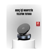 Vakum Adsorpsiyonlu Manyetik Telefon Tutucu Güçlü N52 360° Evrensel Uyumluluk