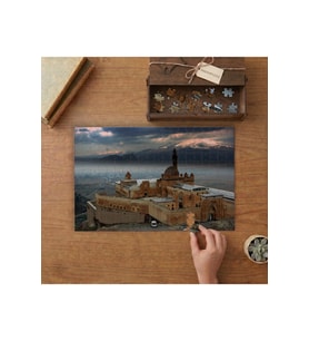 Görkemli İshak Paşa Sarayı Tasarımı 240 parça Ahşap Puzzle Ahşap Kutuda MP08822
