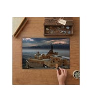 Görkemli İshak Paşa Sarayı Tasarımı 240 parça Ahşap Puzzle Ahşap Kutuda MP08822