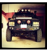 Offroad Sis Uyumlu Lambası 17 Power Ledli 51W Kırmızı Çerçeve Takım