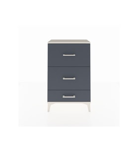 Arges Komodin 3 Çekmeceli 60x30x96 Aytaşı-Antrasit