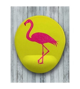 Flamingo Oval Bilek Destekli Mouse Pad
