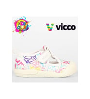 Vicco Darida 950.B25Y.238 Anatomik Taban Kız Çocuk Günlük Ayakkabı Beyaz 22-25