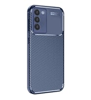 Vivo V30 Lite 4G Kılıf Auto Focus Karbon Kapak - Lacivert