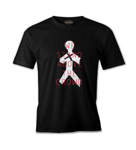 Three Days Grace - Stand Above Siyah Erkek Tshirt