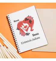 Evimizin Sultanı Tasarımlı Defter Kişiye Özel