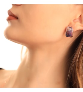 925 Ayar Gümüş Elegant Küpe