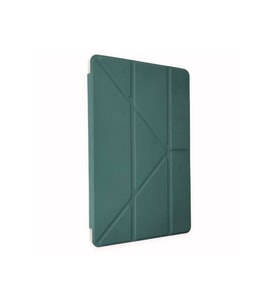 Apple iPad 10.2 (8.Nesil) Kalemlikli Standlı Katlanabilir Kılıf (Yeşil)