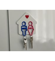 Çift Anahtarlık ve Tutucu