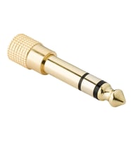 electroon 3,5mm to 6,3mm Stereo Çevirici Fiş Gold