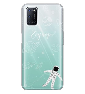 Oppo Uzay Boşluğu Tasarımlı Şeffaf Telefon Kılıfı