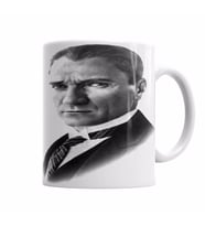 Mustafa Kemal Atatürk 02 Kupa Bardak Porselen