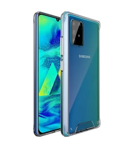 Samsung Galaxy A91 (S10 Lite) Uyumlu Zore Gard Silikon (Renksiz)