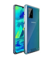 Samsung Galaxy A91 (S10 Lite) Uyumlu Zore Gard Silikon (Renksiz)