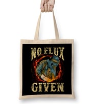 No Flux Given Funny Welding Pun Awesome Welders Bez Çanta Uzun Saplı