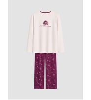 LCW DREAM Kırmızı Çiçekli Kadın Pijama Takım
