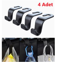 4  Adet Araba Koltuk Arkası Askı