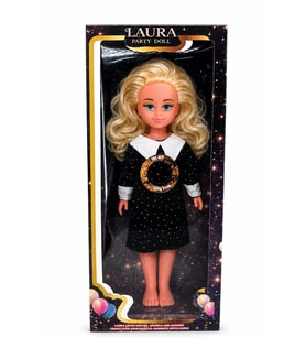 Laura Party Girl Parti Bebek 45 cm Sesli ve Şarkı Söyleyen Oyuncak Bebek
