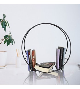 Metal Dergilik, Kitaplık Dekoratif Izgara Model WD06