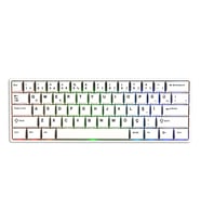 AKKO MONSGEEK FUN60 Max White Hall Effect Glare Manyetik Switch 8K Hz ARGB Kablosuz Hotswap Türkçe Mekanik Gaming Klavye