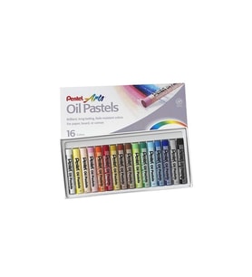 Pentel Yağlı Pastel 16 Renk