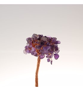 Ametist, Kristal Kuvars Doğaltaş Ağaç 12x7 cm, D021