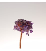 Ametist, Kristal Kuvars Doğaltaş Ağaç 12x7 cm, D021