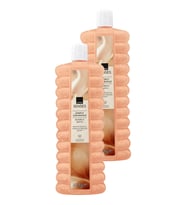 Avon Simply Luxurious Beyaz Şeftali ve Vanilya Kokulu Banyo Köpüğü 1 Lt. İkili Set