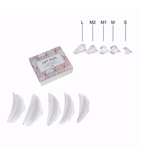Kirpik Perması Şablonu 5 Çift Kirpik Lifting Ped Silikon Kirpik