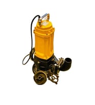 WCR1000E 10 HP Çelik Açık Fanlı Bıçaklı Süper Öğütücülü Tıkanmaz Pis Su Foseptik Dalgıç Pompa