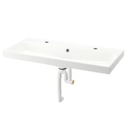 Sifonlu Lavabo, Beyaz, 100x48 cm