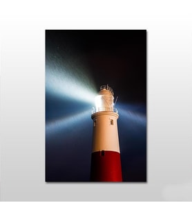 Deniz Feneri Kanvas Tablo 100X50 (Karışık)