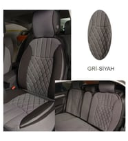 Space Elegance 5'li Set Minder Gri-siyah / Klmny543 Universal