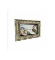 Adem’in Yaratılışı Freski (Michelangelo) Baskılı Taş Tablo 20x30