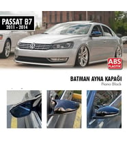 Drs Tuning Passat Uyumlu B7 Yarasa Ayna Kapağı (Parlak Siyah)
