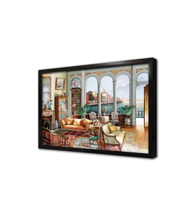 John O Brian Murals Çerçeveli Mdf Tablo