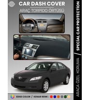 TOYOTA CAMRY (2006-2012) Torpido Örtüsü Ön Göğüs Halı Torpido Koruma Tam Uyum Çatlamayı Önler Kaymaz
