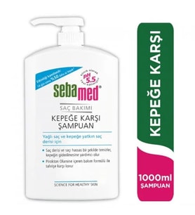 Sebamed Kepek Karşıtı Pirokton Olamin İçerikli Yağlanma Önleyici Etkili Şampuan 1000 ml