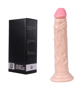 Pretty Love 19 CM Testissiz Et Dokusu Realistik  Penis Dildo