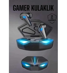 Bluetooth Oyuncu Kulaklığı Led Işıklı Kablosuz ANC Özelliği