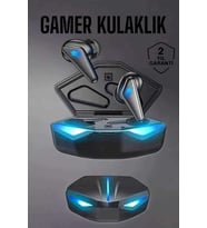 Bluetooth Oyuncu Kulaklığı Led Işıklı Kablosuz ANC Özelliği
