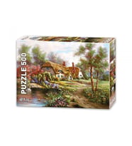 Star Oyun Havuzlu Bahçe 500 Parça Puzzle